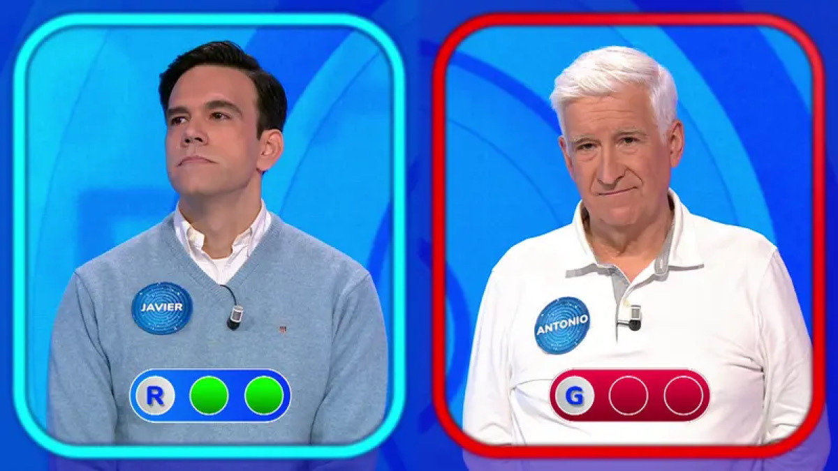 Javier y Antonio en 'Pasapalabra'