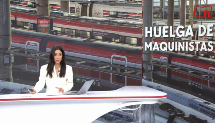 Alba Lago en 'Noticias Cuatro'