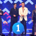 Lalachus, Javier Ambrossi, Jesús Vázquez e Inés Hernand, presentadores del Benidorm Fest 2026