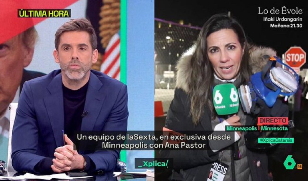 José Yélamo y Ana Pastor en 'La Sexta Xplica'.