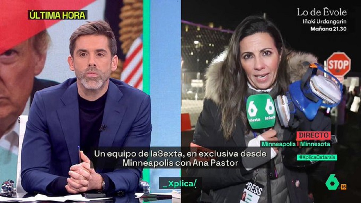 José Yélamo y Ana Pastor en 'La Sexta Xplica'.