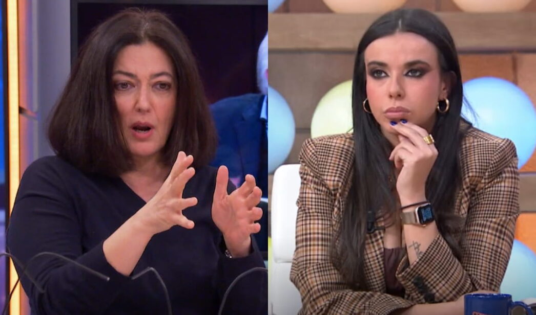 Rosa Belmonte y Sarah Santaolalla.