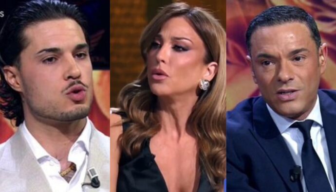 Carlo Costanzia, Bea Archidona y Antonio Rossi en '¡De viernes!'.