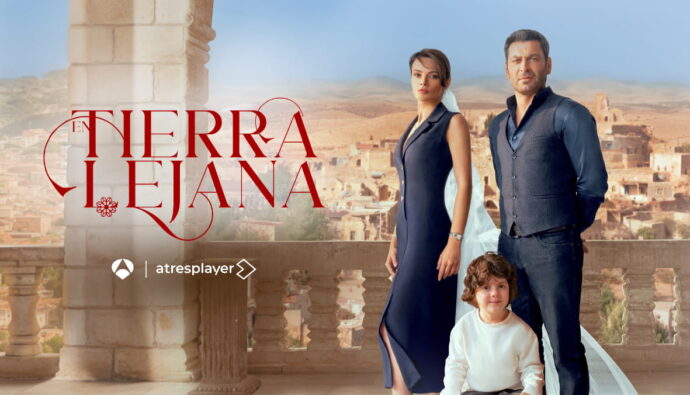 Cartel de 'En tierra lejana'.