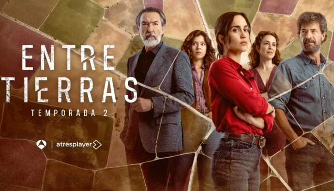 Cartel oficial de 'Entre tierras'.