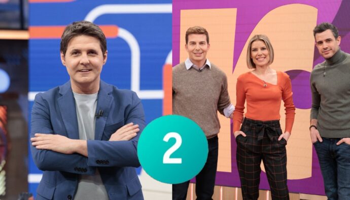 Jesús Cintora y los presentadores de 'Sukha'.