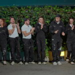 Concursantes de 'DecoMasters' en la prueba de expulsión.