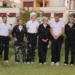 Los concursantes que se jugaban la expulsión en 'DecoMasters'.