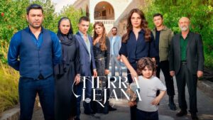 Reparto completo de 'En tierra lejana'.