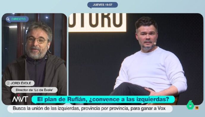 Jordi Évole en 'Más Vale Tarde'.