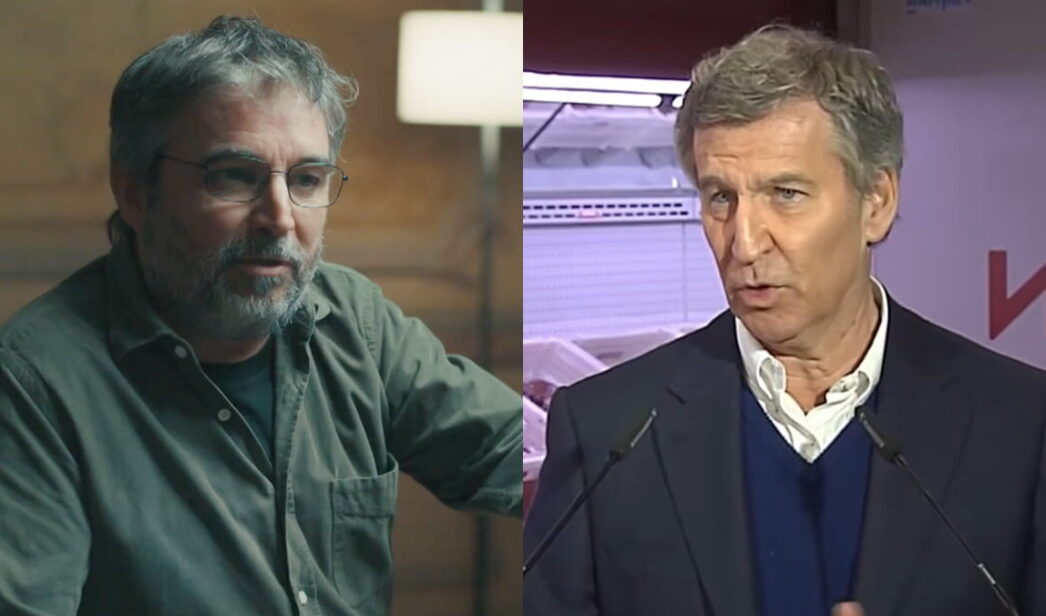 Jordi Évole y Alberto Núñez Feijóo.