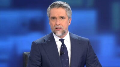 Carlos Franganillo en 'Informativos Telecinco'.