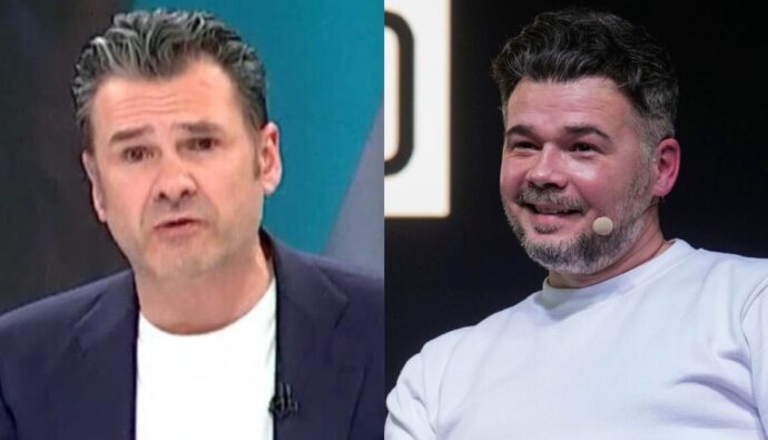 El dardo de Iñaki López a Gabriel Rufián en 'Más Vale Tarde'.