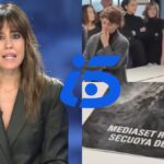 Protestas en 'Informativos Telecinco' por los despidos.