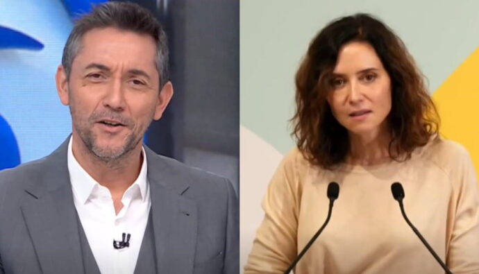 Javier Ruiz e Isabel Díaz Ayuso.