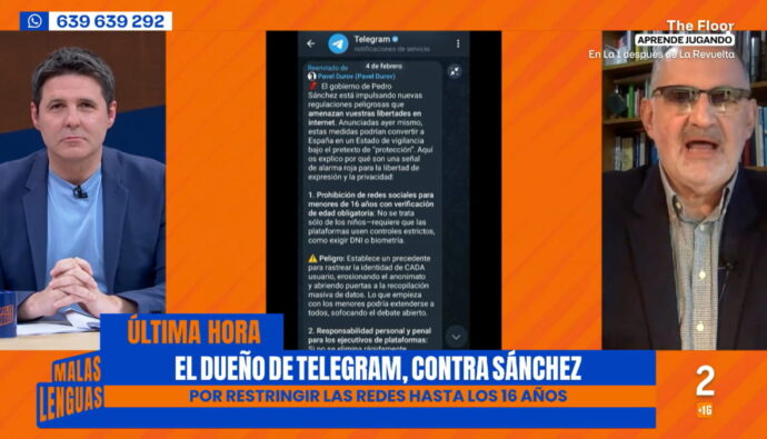 Antón Losada en 'Malas Lenguas'.