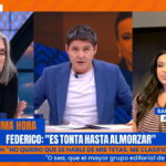 Montserrat Nebrera, Jesús Cintora y Sarah Santaolalla.