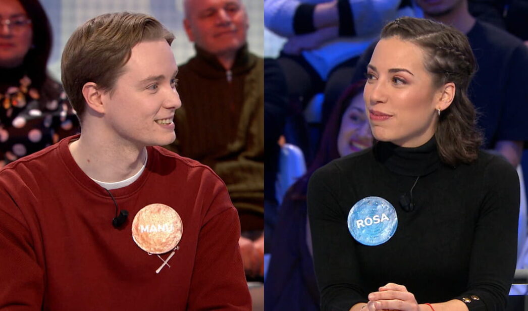 Manu Pascual y Rosa Rodríguez en 'Pasapalabra'.