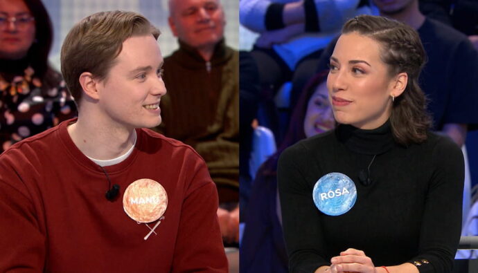 Manu Pascual y Rosa Rodríguez en 'Pasapalabra'.