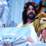 Manu Sánchez en el Pregón del carnaval de Cádiz.