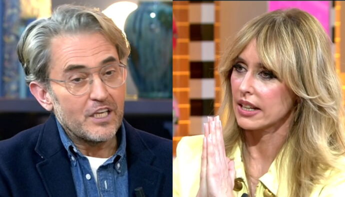 Máximo Huerta y Emma García en 'Fiesta'.