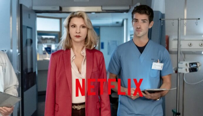 Najwa Nimri y Manu Ríos en 'Respira'.