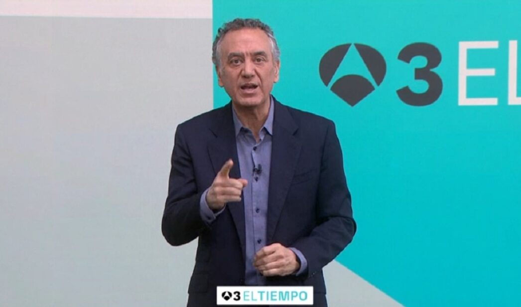 Roberto Brasero da la predicción meteorológica para el fin de semana.