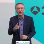 Roberto Brasero da la predicción meteorológica para el fin de semana.