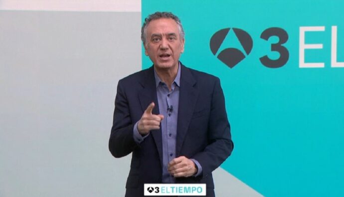 Roberto Brasero da la predicción meteorológica para el fin de semana.