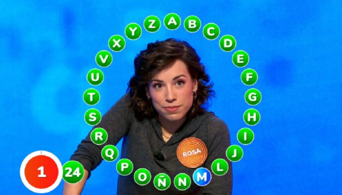 Rosa Rodríguez en 'Pasapalabra'.