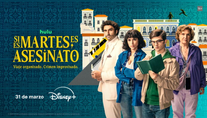 Cartel de 'Si es martes, es asesinato'.