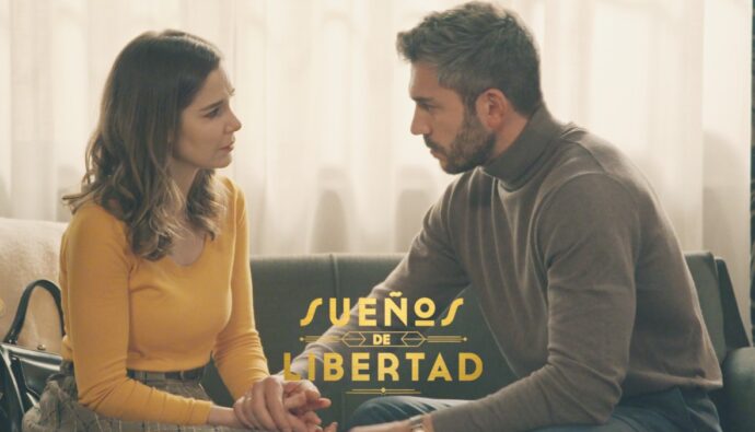 Begoña y Andrés en 'Sueños de libertad'.