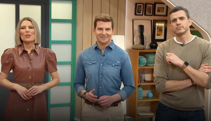 Susana Castañón, Jero Fernández y Pablo G. Batista en 'Sukha'.