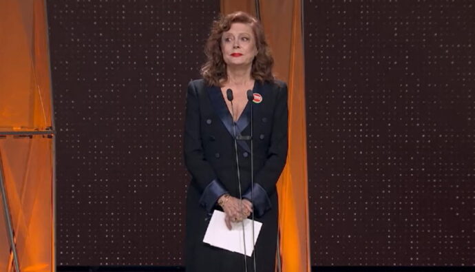 Susan Sarandon en los Goya 2026.