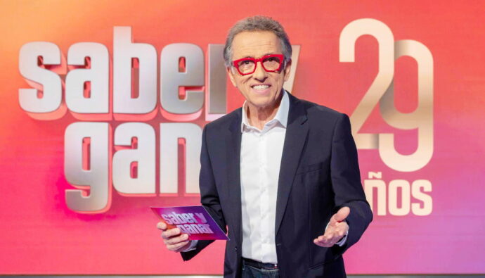Jordi Hurtado en la celebración del 29 aniversario de 'Saber y ganar'.