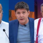 Miguel Tellado, Jesús Cintora y El Gran Wyoming.