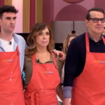 Alejandro Vergara, Eva Isanta y Luis Merlo en 'Top Chef'.