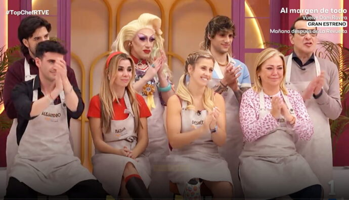 Concursantes de 'Top Chef: dulces y famosos'.