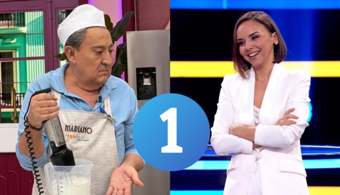 Mariano Peña en 'Top Chef' y Chenoa en 'The Floor'.