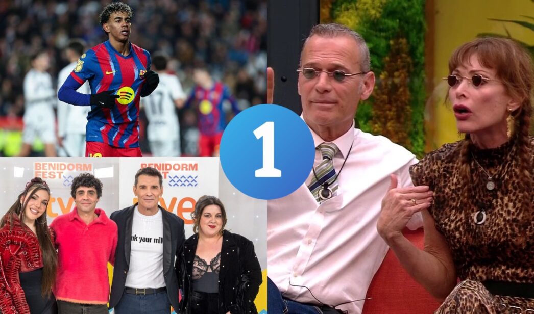 TVE emitirá la semifinal de Copa del Rey y el Benidorm Fest contra 'GH DÚO'.