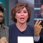 David Uclés, Sonsoles Ónega y Arturo Pérez Reverte.