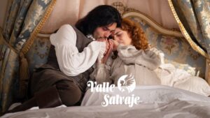 Rafael y Adriana en 'Valle Salvaje'.