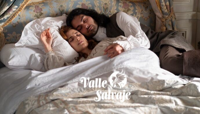 Adriana y Rafael en 'Valle Salvaje'.