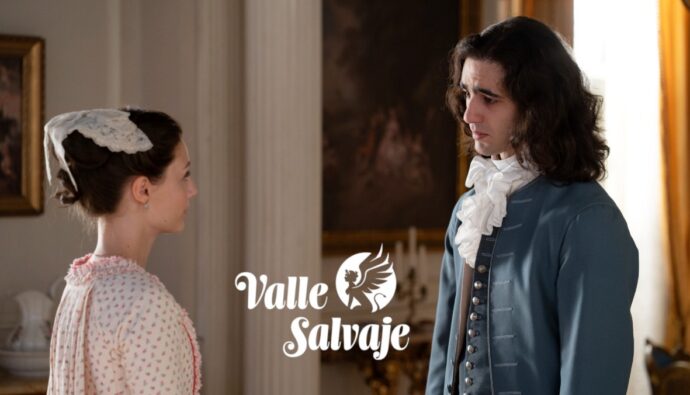 Bárbara y Alejo en 'Valle Salvaje'.