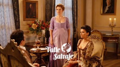 José Luis, Adriana y Victoria en 'Valle Salvaje'.