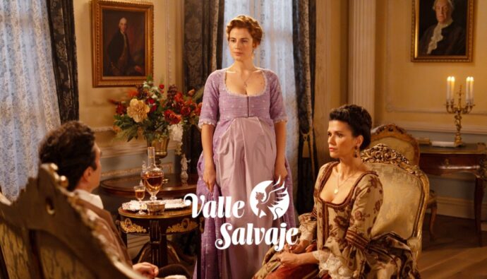 José Luis, Adriana y Victoria en 'Valle Salvaje'.