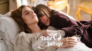 Pedrito se despide de Adriana en 'Valle Salvaje'.