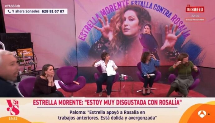 Sonsoles Ónega con sus compañeros de 'Y ahora Sonsoles'.