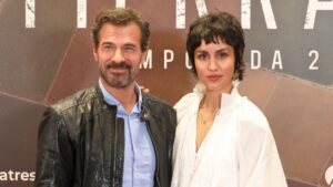 Rodolfo Sancho y Megan Montaner, la pareja protagonista de 'Entre Tierras 2'