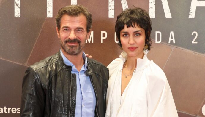 Rodolfo Sancho y Megan Montaner, la pareja protagonista de 'Entre Tierras 2'